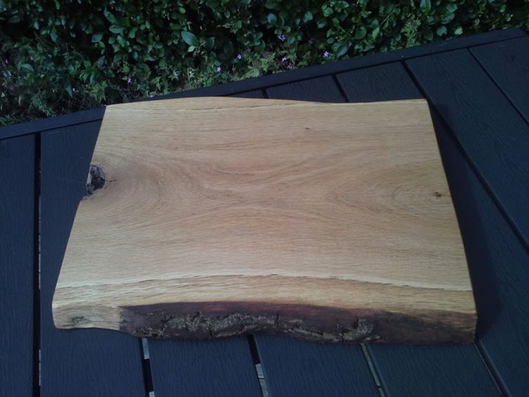 Hardwood Cheese / Breadboard. Oak