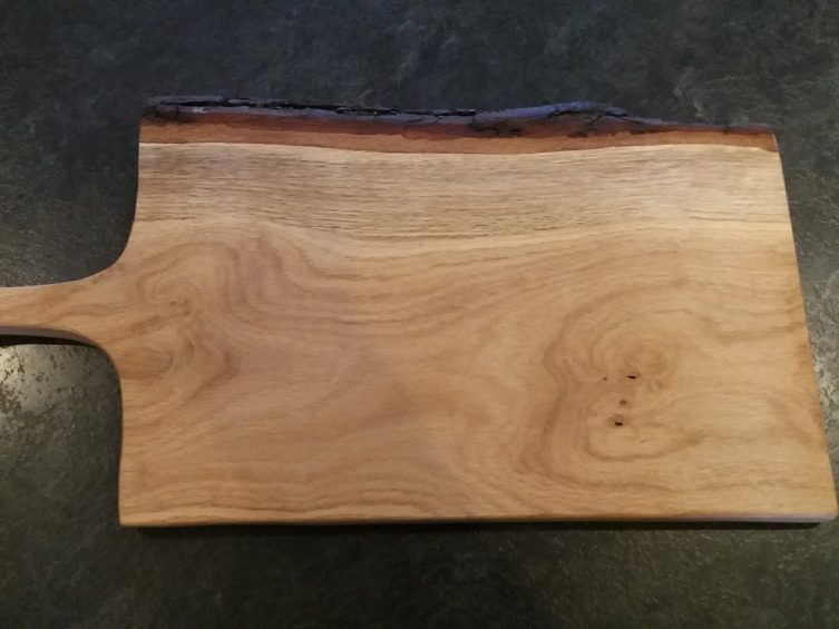 Paddle Food Board. Oak