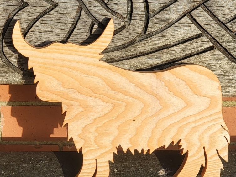 Highland Cow Chopping Board